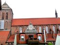 Nikolaikirche mit Rentnerbalkon